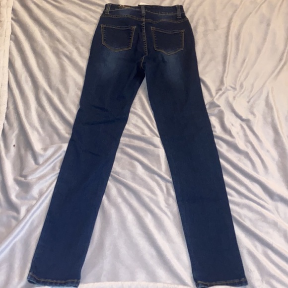 Fashion Nova “Olivia Rose” Skinny Jeans Dark Denim - Picture 2 of 5